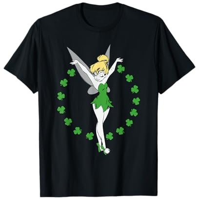 Disney Tinker Bell Ring of Shamrocks St. Patrick's Day T-Shirt
