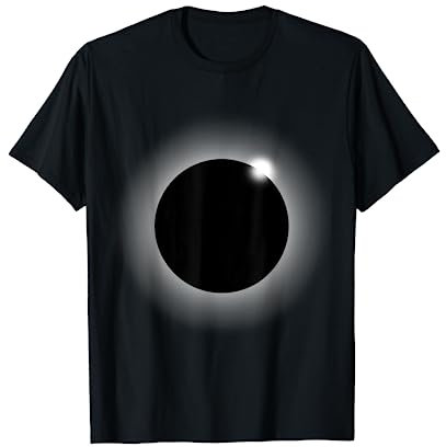 Weltraum Sonnenfinsternis Geschenk Astronomie T-Shirt