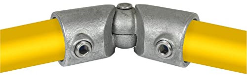 Rohrverbinder Typ 125 Kniestück Bogen verstellbar Ø 48,3 mm
