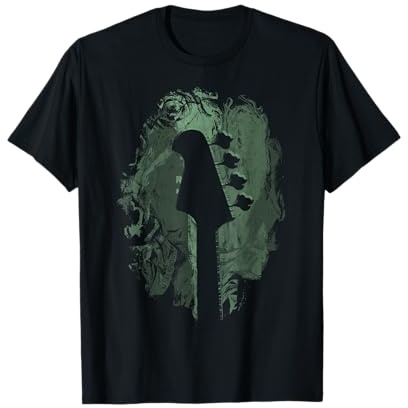Vintage Guitar Lovers Musicians | Retro Music Bass Guitar T-Shirt