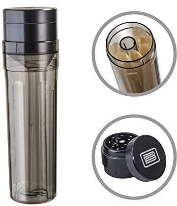 Free Boy Metal Spice Grinder with Storage