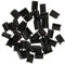 zalati Fusion Keratin Granules Beads Glue for Hair Extensions Rebonds - Black