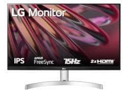 LG 27MK60MP-W 27'' AMD FreeSync IPS - Argento
