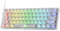 Redragon K617 SE 60% Wired RGB Gaming Keyboard, 61 tasti Tastiera meccanica compatta completamente trasparente w/scheda traslucida, interruttore lineare personalizzato, driver professionale/software