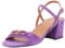 Geox D New Eraklia 50, Sandalo con Tacco Donna, Viola, 40 EU