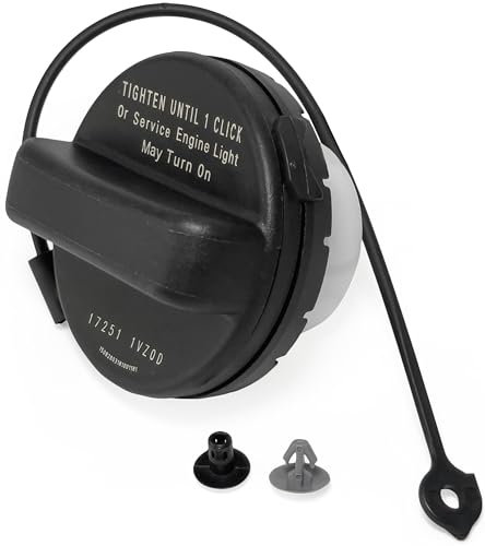 Kraftstoffdeckel Tankdeckel passend für Nissan Altma/Fronter/Murno/Pathfnder und Infiniti J35/Q60 Modelle - Kompatibel mit Teilenummer 17251-3JA0A - Universal Tankdeckelverschluss