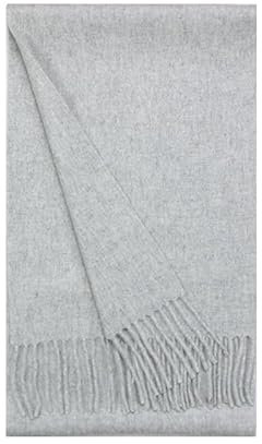 SEECOSY-Schal aus 100% reinem Kaschmir – klassischer einfarbiger, warmer Schal, Geschenk für Damen und Herren