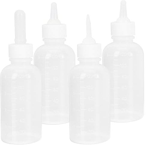 POPETPOP Heat Resistant Pcs Pet Nursing Bottles Kitten Bottles for Nursing Small Cat Reusable for Puppies and Kittens