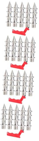 BESPORTBLE 4 Sets Schuhspikes Track Spikes Herren Ersatz Laufspikes Spikes Trailrunning Schuhe Sneakers Für Damen Springschuhe The Cross Spike Schuhe Damen Hartstahl