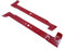 Rasenmähermesser Set/Mähdeck High-Lift Flügelmesser - 122cm Mähbreite - Ersatzmesser kompatibel mit AL-KO, Castelgarden, Honda, ISEKI, Solo, Stiga