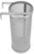 Edelstahl Hop Spider Bierfass Trocken Trichter Filter Sieb 300 Mikron Mesh für Zuhause Bier Braukessel Kegging Ausrüstung (10,2 x 25,4 cm)