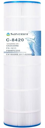 Savener C-8420 Poolfilter, 1er Pack