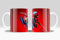 newseny Taza de Spiderman 2 el juego con Miles Morales y Venom - Regalo para fans Spiderman y Venom | Cerámica 355ml (Spiderman 2)