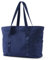 bagsmart Handtasche Damen, Reisetasche Groß, Schultertasche Arbeitstasche Damen Tasche, Shopper Tote Bag für Arbeit, Schule, Wochenendausflug, Wandern, Yoga, Dunkelblau, Groß