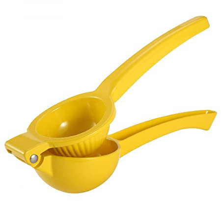 Presse-Agrumes Manuel, Presse-Agrumes Citron Citron, Pince à Citron Manuelle En Alliage D'Aluminium, Presse-Fruits, Presse-Agrumes Orange à Jus De Citron Double Cuisine-large