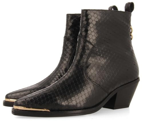 Stivali Cowboy Tacco in Pelle Smyrna