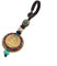 Generisch 1 x tibetischer Buddha-Anhänger, Schlüsselanhänger, Mantra-Schild, Yoga-Charm, Auto-Schlüsselanhänger für Frauen, Nepal, ethnischer Schmuck, langlebiges Design, silber, M