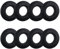 PEUTIER 8pcs Kajak Paddel Tropfringe, Gummikajak Zubehör Ruder Tropfringe Paddel Zubehör für Kajak Kanu Rafting Paddel Welle Sport