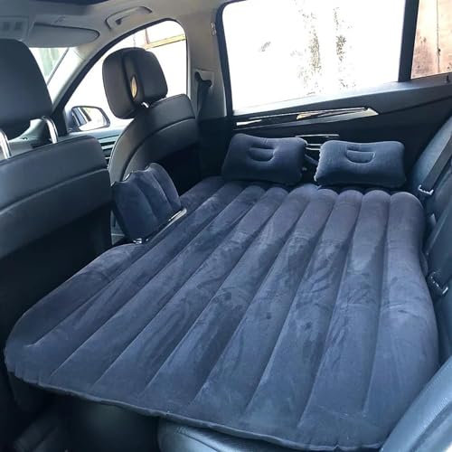 AcarKing Luftmatratze Auto Kompatibel Mit Auto SUV MPV Luftaufblasbare Reisematratze Bett Rücksitz Multifunktionales Sofakissen Outdoor Camping Kissen