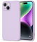 Oumida Coque Compatible avec iPhone 14, Résistant Aux Rayures, Protection Antichoc, Étui de Silicone Mince Souple iPhone 14, Violet