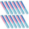 Mikinona 12pcs Professional Nail Shiner Buffer Blocks 7 Step Grit Nail Files for Women