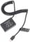 Hersmay USB-C Type-C to LP-E17 Dummy Battery DR-E18 Spring Cable Coupler for Canon EOS R8 R10 RP 77D 200D Mark II 250D 750D 760D 800D 850D Rebel T6i T6s T7i T8i SL2 Camera