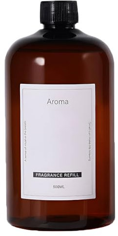 CHDGSJ Aceite difusor de Hotel Collection, 500 ml (16,9 oz), Aceite aromático de Primera Calidad para el hogar y el SPA, Aceite difusor de Varillas de Larga duración, Recambio(Shangri-La)