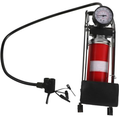 NIYANGLE 1 Pc pompa di gonfiaggio Pompa gonfiabile per pneumatici Pompa per pneumatici pompa pneumatici auto pompa a pedale per pneumatici per auto pompa da pavimento per pneumatici