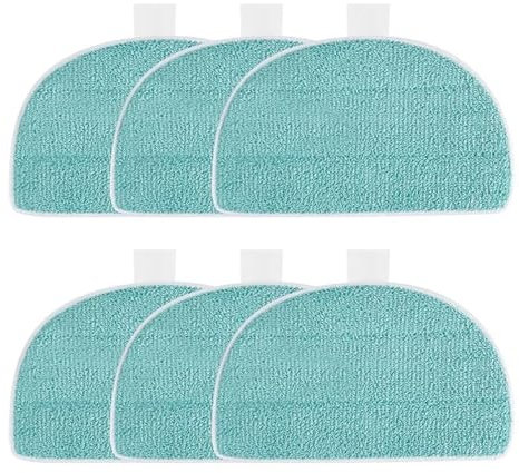 Original Steam Mop, Steam Broom Mop Cover,Compatible For Leifheit Clean Tenso Power 2.0,6 Pack,Robot Vacuum Cleaner Parts