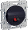 Schneider Electric - Odace prise haut parleur 1 sortie Anthracite - S540487