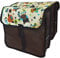 FAHRRADTASCHE Kinderfahrradtasche Satteltasche 20-26 Gepäckträgetasche Doppel (38 Braun Eulen)
