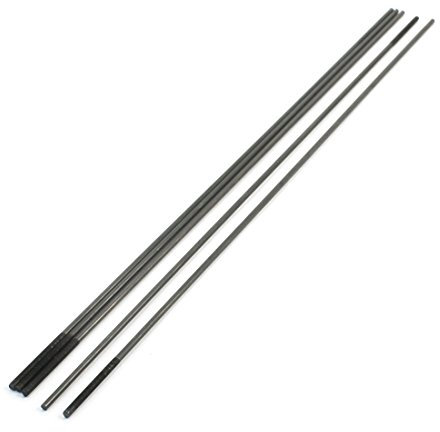 Aexit Aste di spinta metalliche lunghe 30cm con filettatura longitudinale da 30 x 3 mm ID: 220743