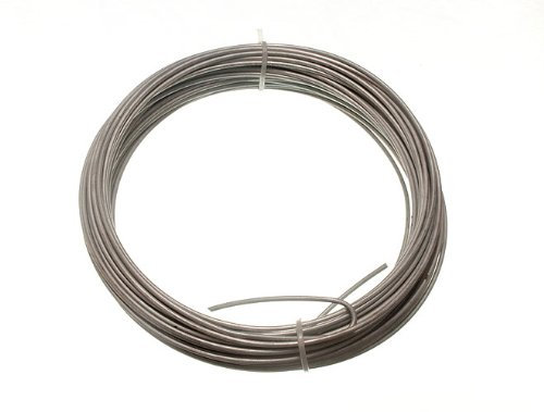 ROTOLO DI Filo di Acciaio ZINCATO 2,0 MM x 1/2 Kg circa 20 Metri