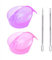 4Pcs Nail Art Soak Bowl Nail Soak Tray for Art, Polishing, Remover, Manicure Spa Hand Soak Bowl Nail Art Remover Soak Soaker Treatment Bowl