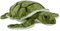 Teddys Rothenburg Kuscheltier Schildkröte grün liegend 35 cm Plüschschildkröte Uni-Toys