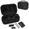 ProCase Schutzhülle für Meta Quest 2, Gamepad Controller Zubehör Hard Stoßfeste Tragetasche Storage Case mit Schultergurt für Oculus Quest 2 3D VR Headset Brille Eva Tasche -Schwarz