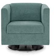 LOOKS by Wolfgang Joop Looks I Designer Sessel mit Federkern, Holzwerkstoff, Petrol, 72x71x75 cm