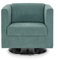 LOOKS by Wolfgang Joop Looks I Designer Sessel mit Federkern, Holzwerkstoff, Petrol, 72x71x75 cm