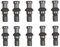 Anzugsbolzen 10 Stück SK40 DIN 69872 ohne O-Ring Form A Form B Bolzen Kopfbolzen Form A (mit Bohrung)