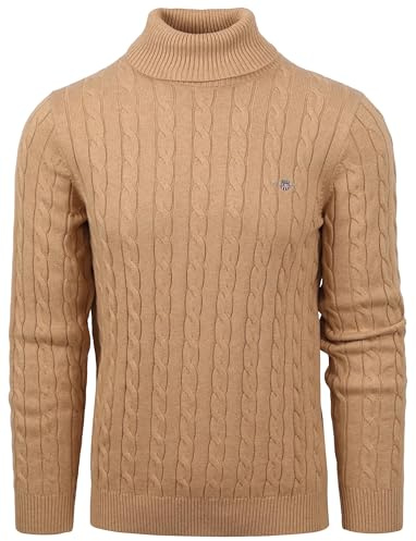 Cotton Cable Turtle Neck