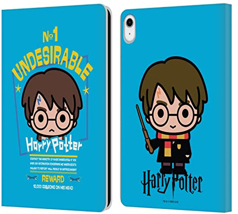 Head Case Designs Offizielle Harry Potter Behloung Deathly Hallows I Leder Brieftaschen Handyhülle Hülle Huelle kompatibel mit Apple iPad 10.9 (2022)