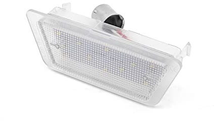 DEHIWI Kennzeichenleuchte Für Opel Vauxhall Astra G Fließheck Limousine 1998-2004 Kennzeichenbeleuchtung Hinten Auto Parkplatz Tag Lampe