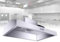 Hotte Commerciale De Hotte D'échappement De Service De Restaurant De Cuisine D'acier Inoxydable For La Cuisine Grande Hotte D'aspiration Murale De Dessus D'aspiration ( Color : 80*60*45 , Size : 680W