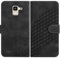JayModCase Mobile Phone Case for Samsung Galaxy J6 2018, with Card Slot, Stand Function, Magnetic, PU Leather Case, Folio Flip Case, Compatible with Galaxy J6 2018, Black