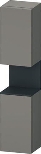 Duravit Qatego Hochschrank, Türanschlag Links, 400x360x1760mm, Nische Graphit Matt, QA1346L49430000, Farbe: Türanschlag