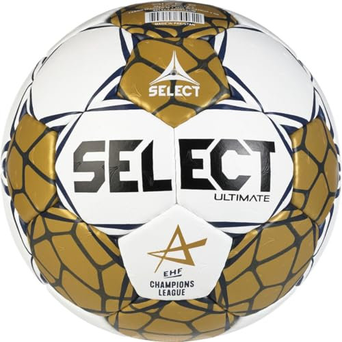 Select Handball Ultimate EHF Champions League v24 Weiß/Gold 2
