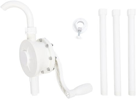 Rotary Barrel Pump, Improved Efficiency Transfer Hand Water Pump 70 RPM Speed Fuel Drum Hand Pump Hand Oil Transfer Pump for Oil Tankers, Chemical Plants, Ships