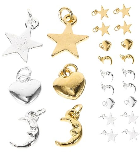 MERRYHAPY 1 Set Nail Pendant Charming Nail Charms Nail Art Tool Nail Drill Tool Nail Piercing Charms Nail Art Pendant Accessory Nail Jewelry Nail Dangle Charms Nail Decals Nail Kit Alloy