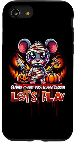 Gruselige Killer Maus Pastell Goth Style Gruselig Kawaii Hülle für iPhone SE (2020) / 7 / 8