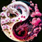 KEYIFA 5D Diamond Painting Set für Erwachsene Yin Yang Drache, DIY Diamant Bilder Art Kristall Set, Zubehör Full Drill, Home Wand Dekor 30x30cm